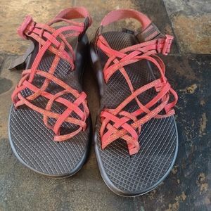 Chaco Womens Z/Cloud X2 Sandal Orange Vibram Sole Size W8